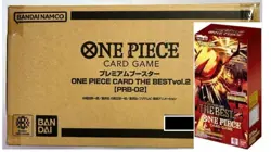 ONE PIECE CARD GAME THE BEST vol.2 PRB-02 Booster Box - 20 Box in 1 Case Japan - Image 1