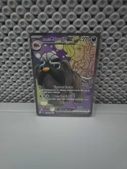 Pokemon TCG Arvens Mabosstiff EX Full Art Card 218/182 Destined Rivals - Image 1