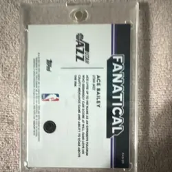 Topps Fanatical Ace Bailey Rookie Insert Utah Jazz Sports Trading Card - Image 2