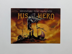 2014 Adventure Time Trading Card - His Hero - #28 - Image 1
