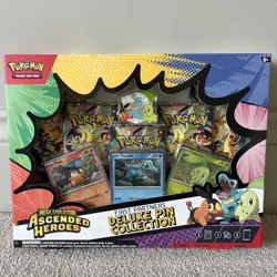 Pokemon TCG Mega Evolution Ascended Heroes First Partners Deluxe Pin Collection - Image 1