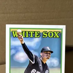 2023 Topps Series 1 Davis Martin '88 35th Anniversary Auto Card White Sox - Image 2