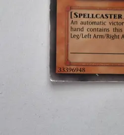 Yu-Gi-Oh! Exodia The Forbidden One LOB-E101 Unlimited Ultra Rare MP/HP Condition - Image 5