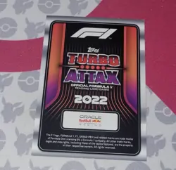 10 - Turbo Attax F1 2022 Trading Card - Oracle Red Bull Racing - Team Logo - Image 2