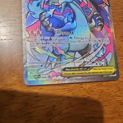 2025 Pokemon Phantasmal Flames UPC MEGA CHARIZARD X EX #23 Black Star PROMO NM - Image 3