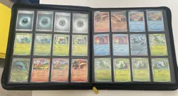 Pokemon TCG Pokemon 151 Complete Base Set With A 12 Pocket Vault X Binder - Image 2