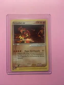 2003 Pokemon Black Star Promo Nintendo Groudon EX 002 NM | Fast Shipping - Image 1