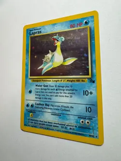 Lapras Fossil Holo 10/62 WOTC Vintage Pokemon HP *BTX - Image 3