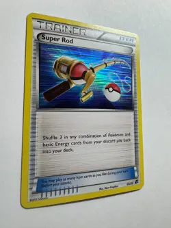 Super Rod 20/20 Holo Rare Black and White Dragon Vault Pokemon TCG HP/DMG *BTX - Image 2