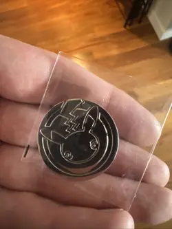 Pokemon Pikachu Silver Metal Coin Celebrations UPC 25th Anniversary Sealed New - Image 1