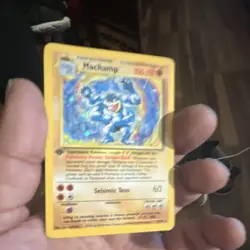 Pokemon Machamp 8/102 Deck Exclusives 1st Edition Holo Rare 100 HP Seismic Toss - Image 2