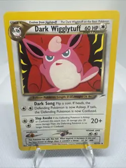 2002 Pokemon Dark Wigglytuff #40/105 - Neo Destiny Unlimited - Uncommon - NM/LP+ - Image 1