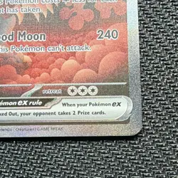 Pokemon Bloodmoon Ursaluna EX 168/131 Holo Special Illustration Rare Prismatic … - Image 4