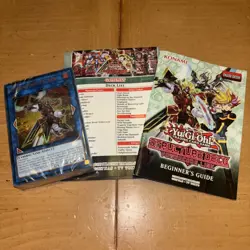 YUGIOH 1ST ED POWERCODE LINK STRUCTURE DECK CARDS SEALED - Image 1