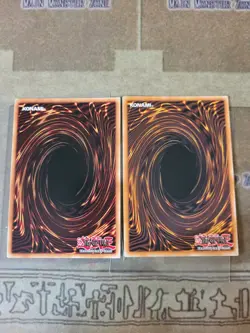 YUGIOH DARK MAGICIAN THE KNIGHT OF DRAGON MAGIC + GAIA THE MAGICAL KNIGHT 1ST NM - Image 2
