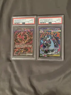 POKEMON PROMO 023 MEGA CHARIZARD X EX PSA 10 024 ORICORIO EX PSA 10 SEQUENTIAL - Image 1