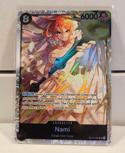 Nami SR OP15-086 Adventure on KAMI’s Island ENGLISH ONE PIECE Card OP15 - Image 1