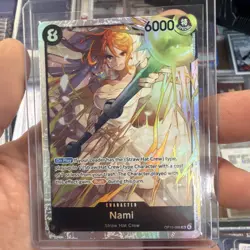 2026 One Piece , Nami Full Art/ Alt Op15-086 Super Rare - Image 1