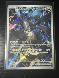 N's Zekrom 031 Black Star Promo Pokemon Ascended Heroes ETB Full Art - Image 1