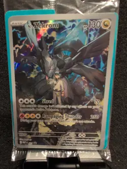 Tcg N's Zekrom 031 Me: Ascended Heroes ETB Black Star ✨ Promo Holo Sealed 🔥 - Image 1