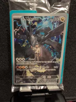 Tcg N's Zekrom 031 Me: Ascended Heroes ETB Black Star ✨ Promo Holo Sealed 🔥 - Image 2