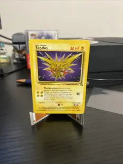 1999 Zapdos 30/62 Fossil Rare Non-Holo Pokemon Card vintage Mp-hp - Image 1