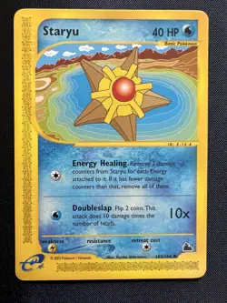 NM Staryu - 104/144 - Common Skyridge Pokemon Card - Image 1