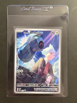 Pokemon TCG Steven's Beldum SVP 207 Rival Battle Deck Black Star Promo Card NM - Image 1