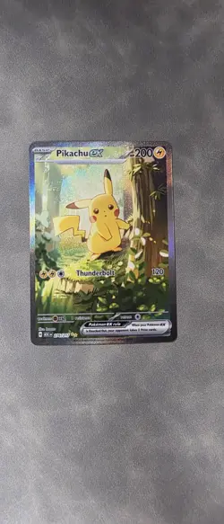 Pokemon Forest Pikachu ex 276/217 Ascended Heroes SIR English - BEAUTIFUL CARD - Image 1