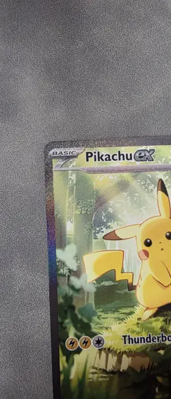 Pokemon Forest Pikachu ex 276/217 Ascended Heroes SIR English - BEAUTIFUL CARD - Image 3