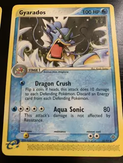 Pokemon EX Dragon Set - Gyarados Prerelease Promo # 32/97. SET OF 2 CARDS!! NM! - Image 3
