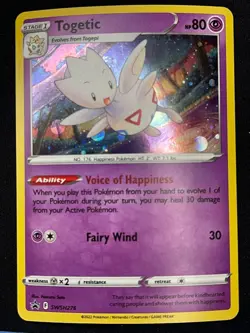 Pokemon Togetic Promo SWSH: Sword & Shield Promo Cards SWSH276 NM - Image 1