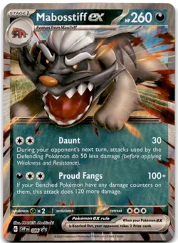 Mabosstiff ex - Promo SV: Scarlet & Violet Promo Cards 086 NM - Image 1