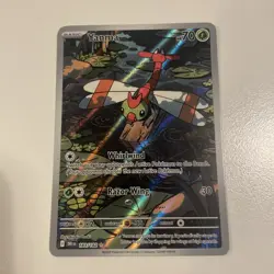 Pokemon Card Yanma 183/182 Destined Rivals Full Art Illustration Rare Near Mint - Image 1