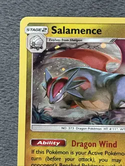 Salamence SM140 Pokemon Card Black Star Promo Cosmos Holo 2018 - Image 4