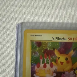 2021 Pokemon TCG Holo Pikachu Card 24/53 Birthday Celebrations 25th Anniversary - Image 3