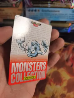 Pokemon Karte Card carddass Monsters collection Red 1996 japanese Geodude NM - Image 3