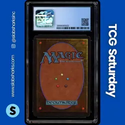 1996 MAGIC: THE GATHERING ALLIANCES #NNO FORCE OF WILL CGC 9 - Image 2