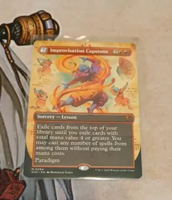 Improvisation Capstone (Borderless) Secrets of Strixhaven MTG MINT - Image 1