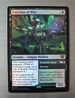 Emeritus of Woe - Foil - Secrets of Strixhaven - SOS - #080 - NM - Image 1