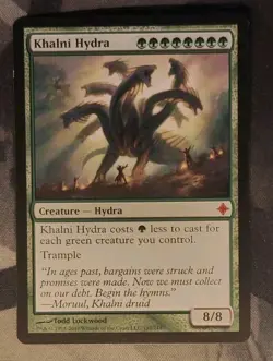 Magic: The Gathering Khalni Hydra Rise of the Eldrazi Mythic Creature Green 8/8 - Image 1