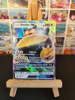 Pokemon Cards - Snorlax GX Sun & Moon SM05 Promo - Image 1