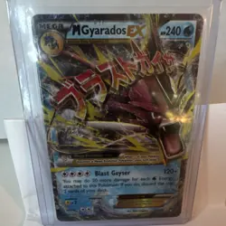 Pokemon TCG M Gyarados EX Ultra Rare Holo Breakpoint 27/122 Mega HP240 - Image 1