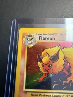 Vintage Flareon 70 HP 3/64 Jungle Holo Rare Pokemon TCG 1999 Unlimited English - Image 4
