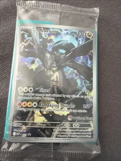 N’s Zekrom Pokemon Center Stamped Promo Card Sealed Pack - Image 1