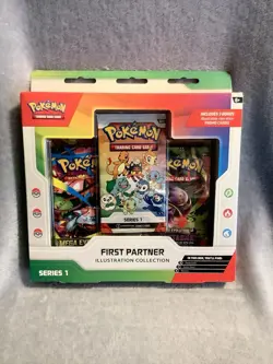 Pokemon Trading Card Game Series 1 First Partner Illustration Collection Sealed - Image 1
