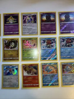 Shining Cards Pokemon Trading Cards- Shining Legends Lot Of 21 Cards-GX -Rare - Image 3