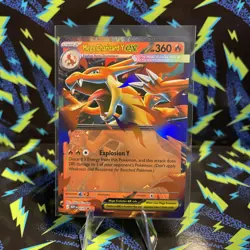 Mega Charizard Y Ex Holo Mega Evolution Black Star Promo 030 Pokemon TCG - Image 1