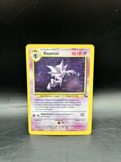 Haunter Pokemon 1999 Fossil Holo Rare 6/62 - Image 1
