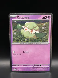 Cottonee 018 (Swirl) - Pokemon Mega Evolution Black Star Promo Card - NM - Image 1